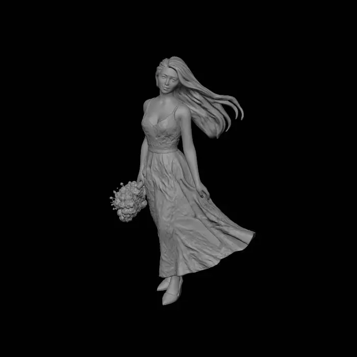 3D model for Golden Hour Meadow