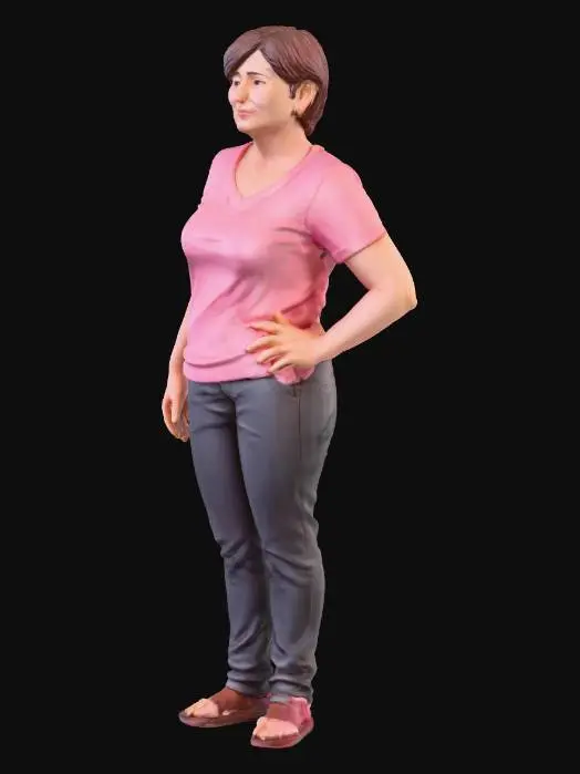 3D model for 3D Printed Figurine