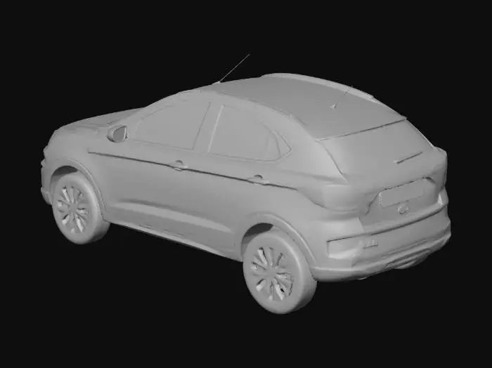 3D model for Ford ka plus active from 2019 The White One. The wheels should be able to turn. Ready to Print with Kobra s1 combo.