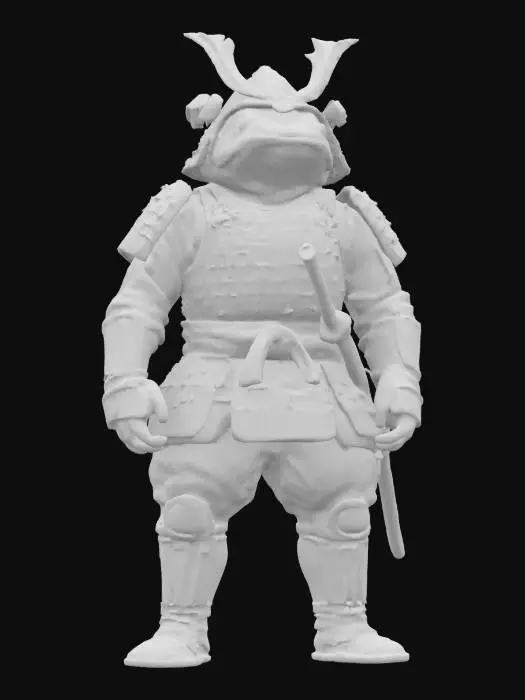 3D model for Samurai Frog