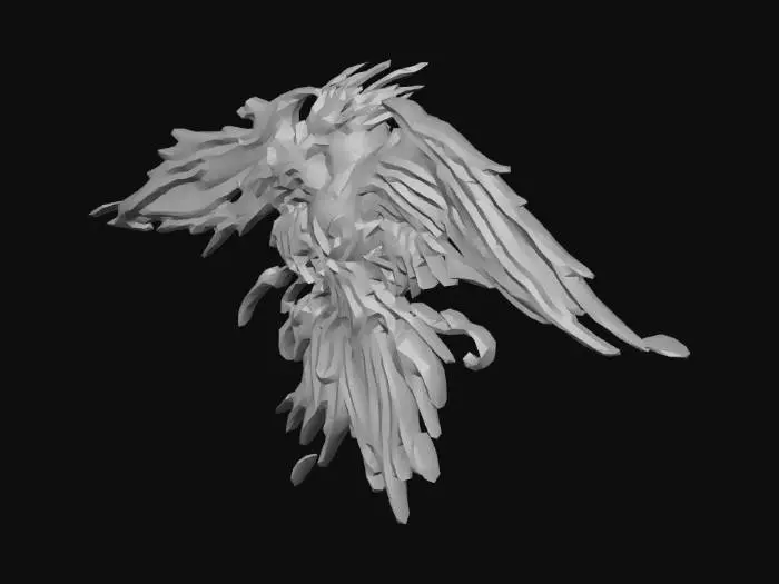 3D model for Blazing Phoenix