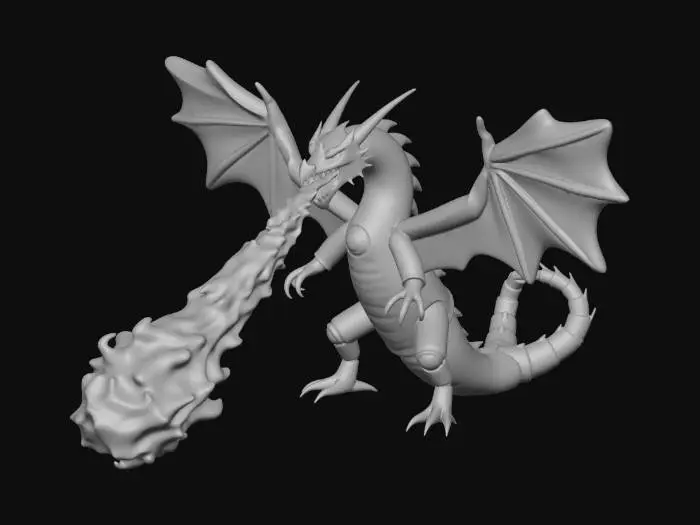 3D model for Dragon Canna