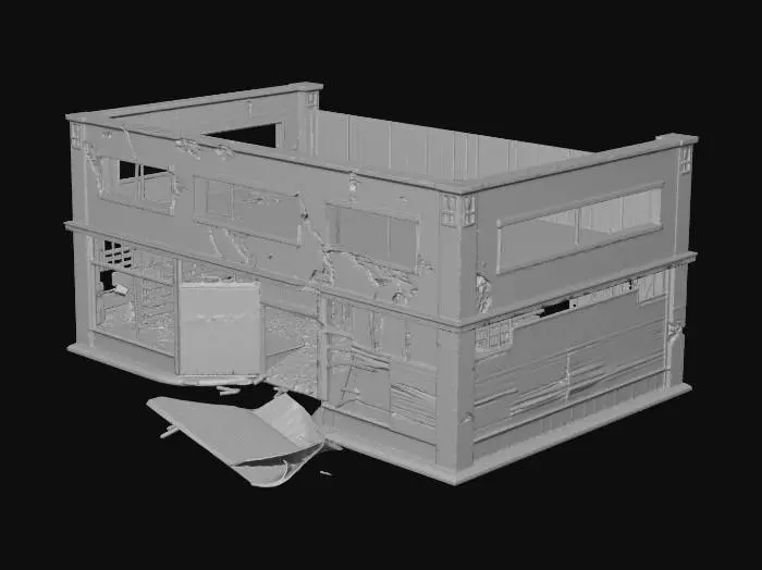3D model for Urban Decay Facade