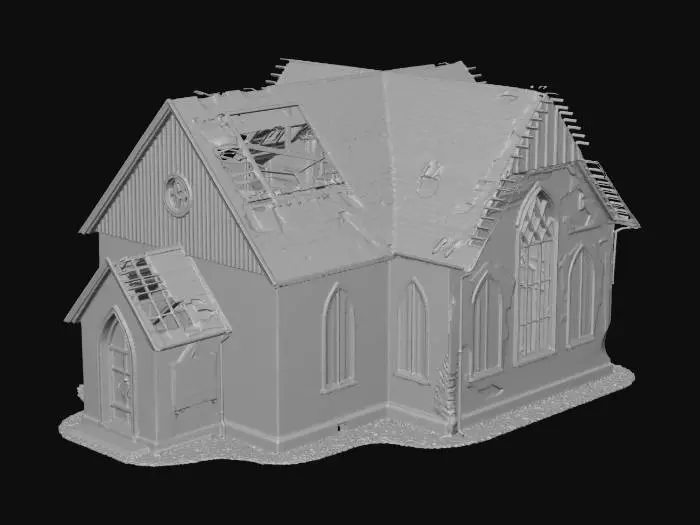 3D model for Abandoned Chapel