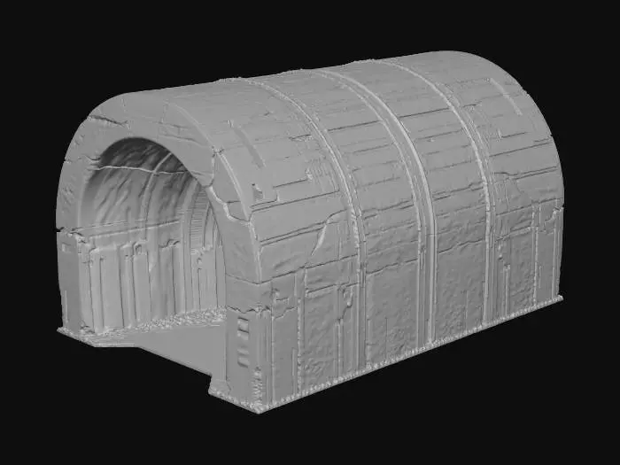 3D model for tunnel_entrance