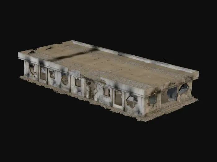 3D model for old loading dock