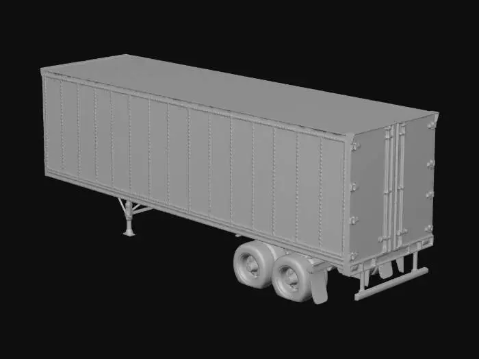 3D model for Graffiti Trailer