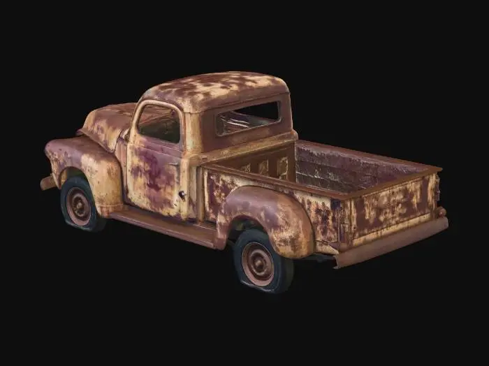 3D model for Rusted Relic Truck