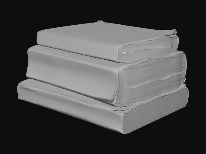 3D model for paperbacks1