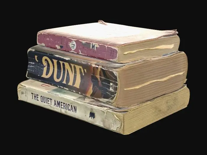 3D model for paperbacks1