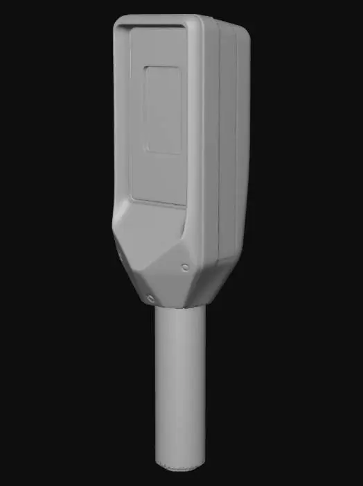 3D model for Rusty Lamp Post