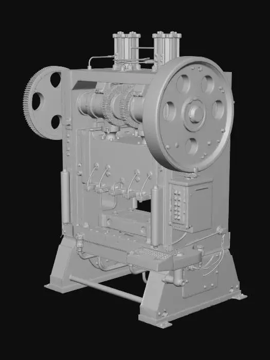 3D model for old industrial machine