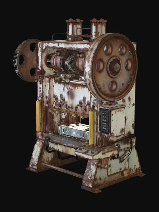 3D model for old industrial machine