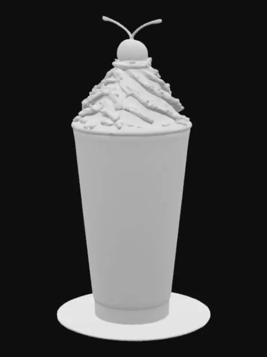 3D model for Milkshake Delight
