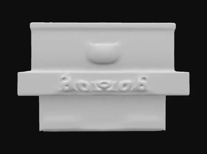 3D model for A birghtly colored modern micro building office shop that acts as a storefront for an adventuring business ran by janeycat. it should have feline styling and orange and white color scheme. simple, clean minimalist design and cat ears motif. an exciting attention grabbing sign is attached to the front