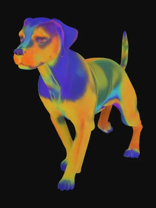 3D model for Chromatic Canine