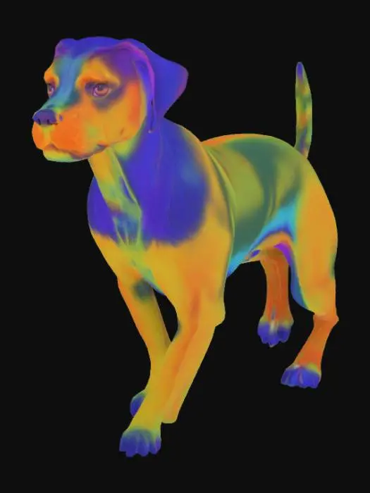 3D model for Chromatic Canine