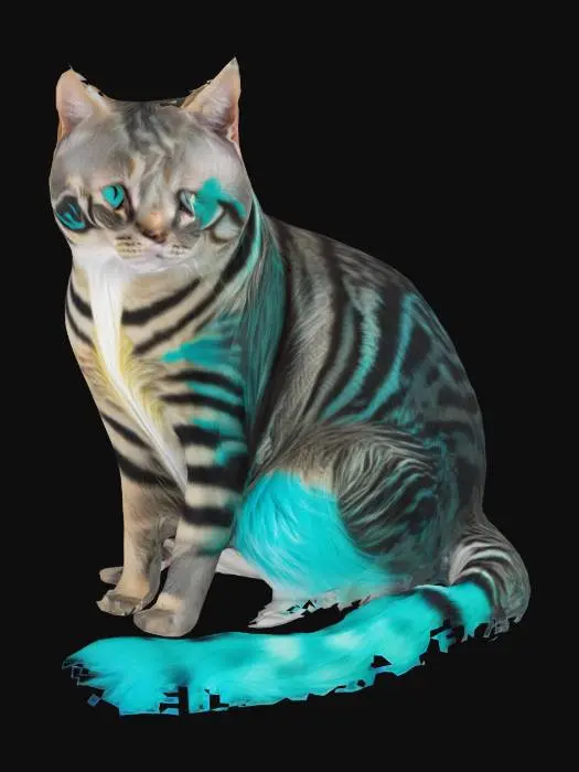 3D model for cat