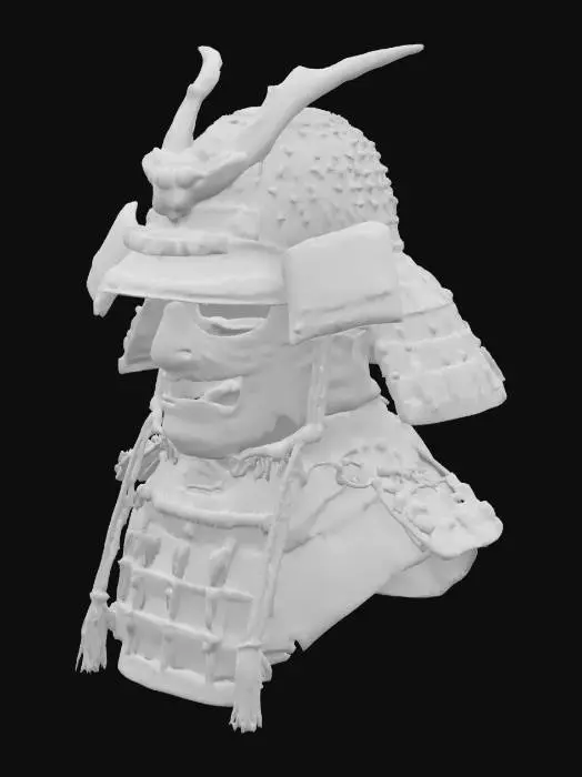 3D model for [Japan]Samurai Kabuto (Helmets) and Menpō (Face Masks) in Japan　　　　　　　　　　　　　　　　　　　　　#AroundTheWorld#