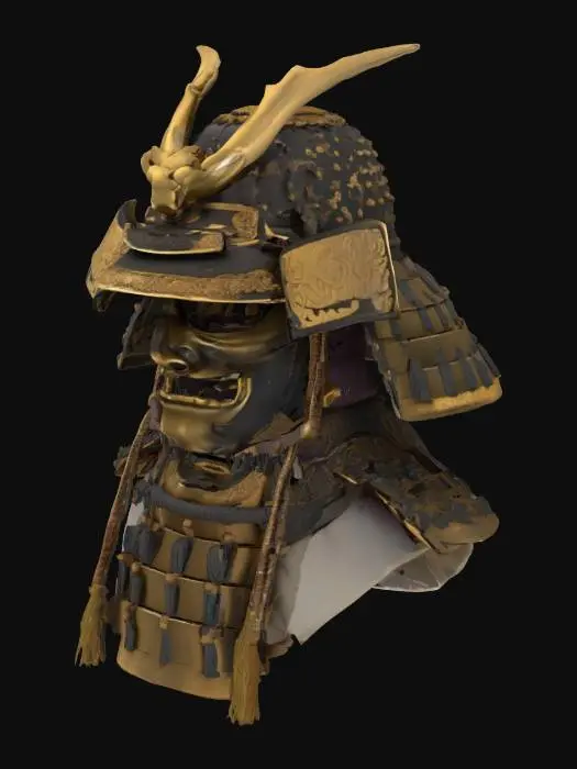 3D model for [Japan]Samurai Kabuto (Helmets) and Menpō (Face Masks) in Japan　　　　　　　　　　　　　　　　　　　　　#AroundTheWorld#