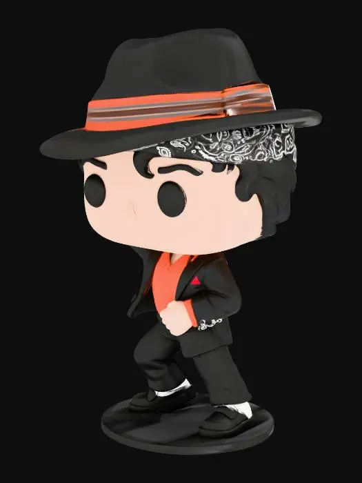 3D model for Dancing Pop Figure