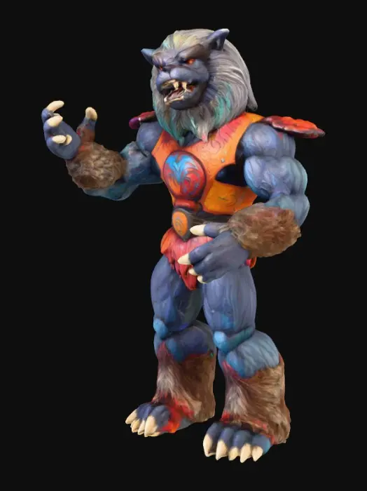 3D model for Warrior Beast

