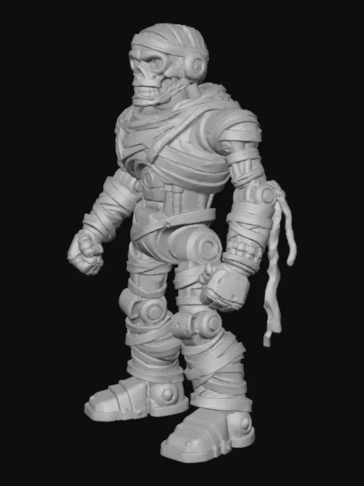 3D model for Mummy Bot