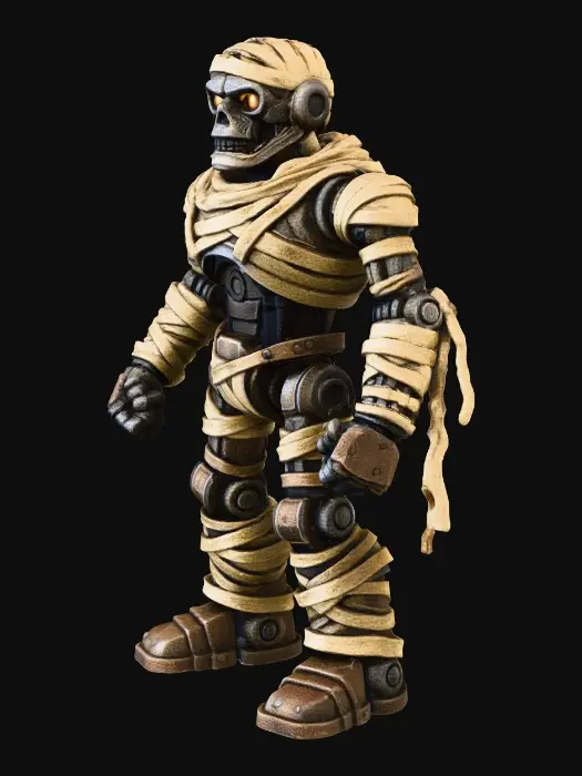 3D model for Mummy Bot