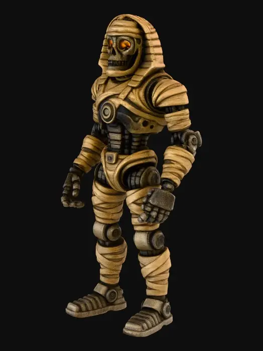 3D model for Mummy Bot