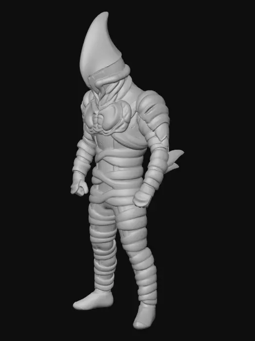 3D model for Cone-Armor Guardian