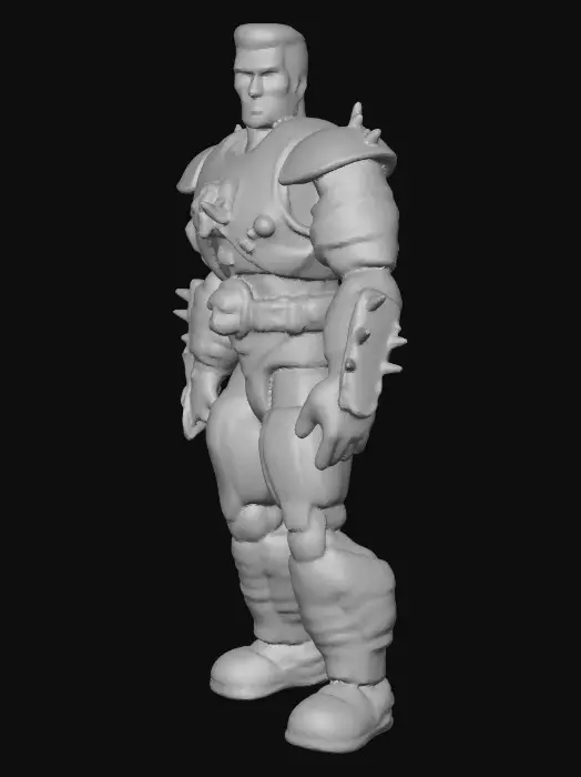 3D model for Galactic Warrior