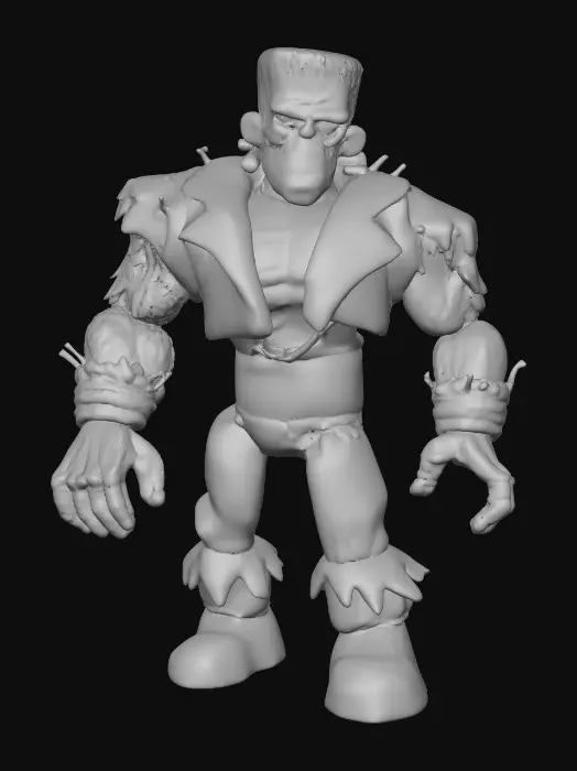 3D model for Monster Action Figure