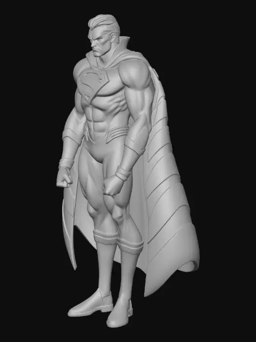 3D model for Hero in Blue Suit