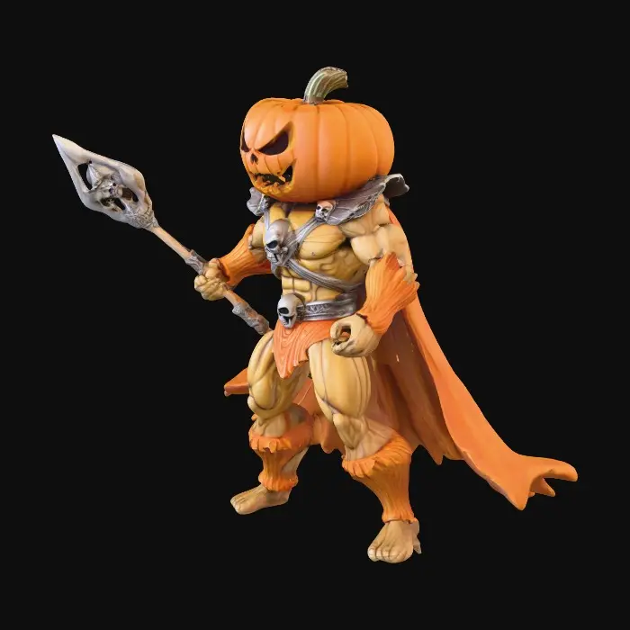 3D model for Pumpkin Warrior