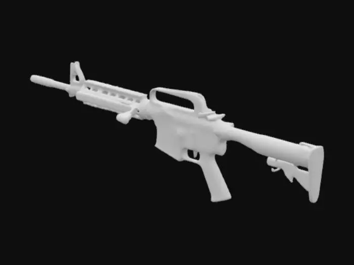 3D model for Carbine Rifle