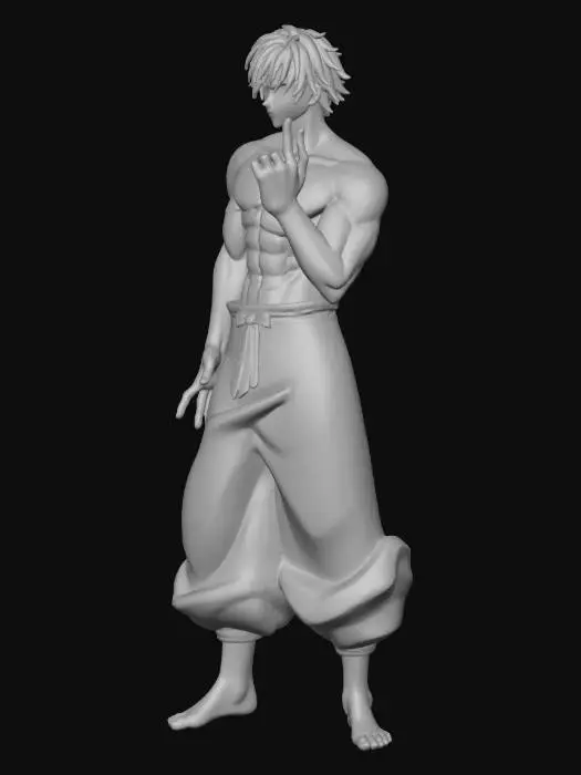 3D model for Character Posing in Style