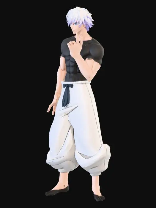 3D model for Character Posing in Style