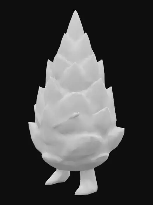3D model for Leaf Warrior