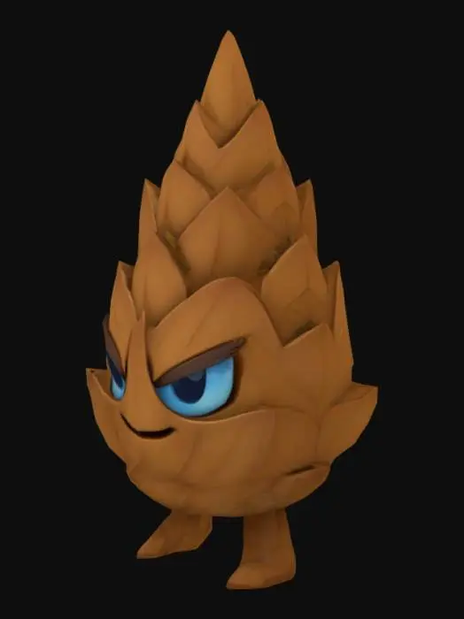 3D model for Leaf Warrior
