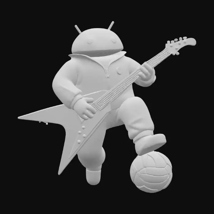 3D model for Volleyball Rocker Android