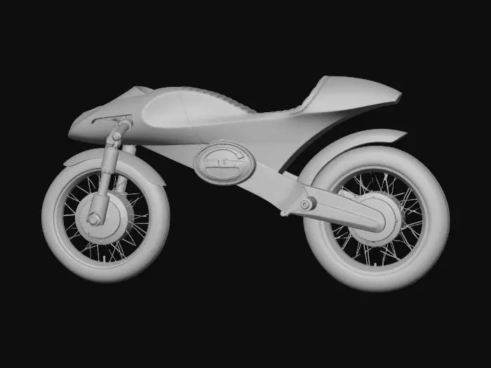 3D model for motorcycle