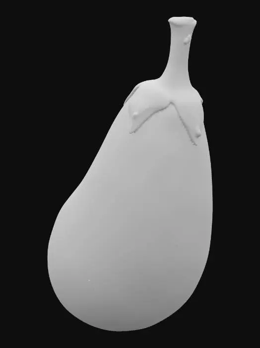 3D model for An eggplant