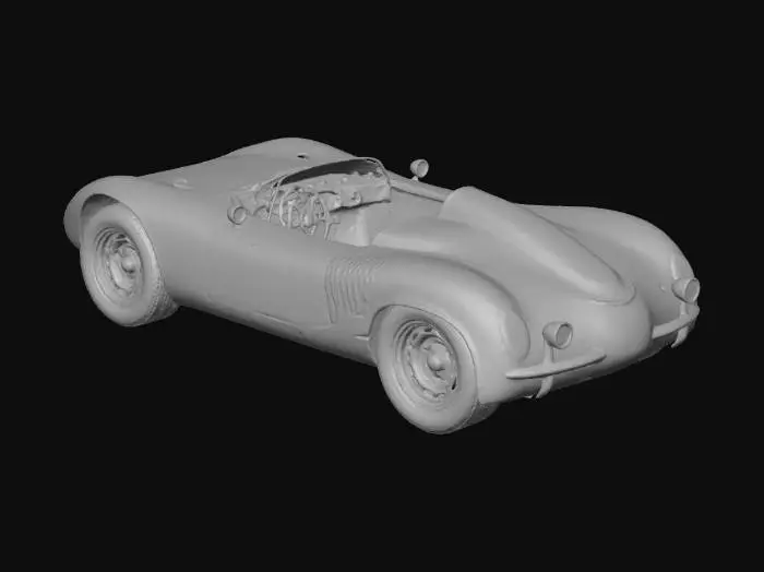 3D model for Racecar on a Mountain Road