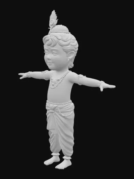 3D model for Little Krishna