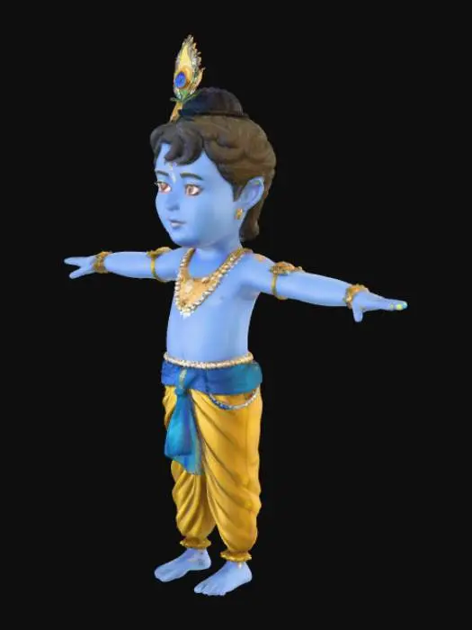 3D model for Little Krishna