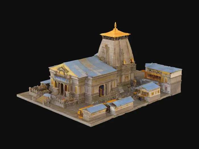 3D model for Temple Model