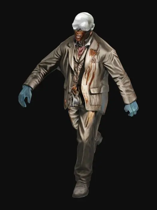 3D model for Demon train conductor