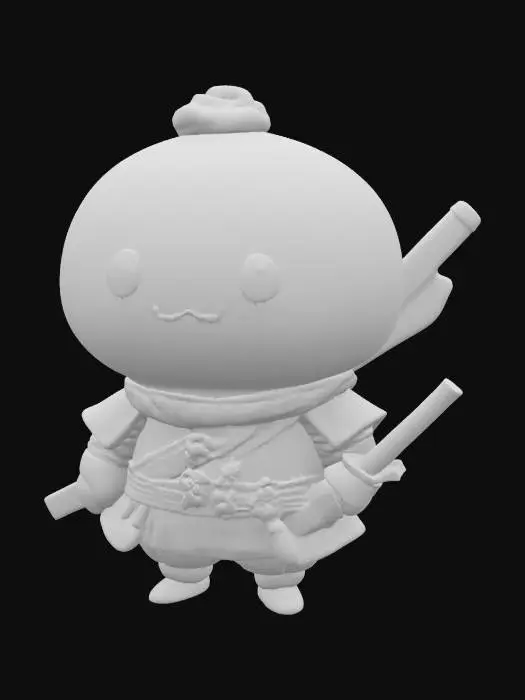 3D model for 小笼包战士