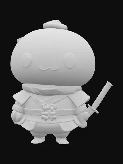 3D model for  小笼包战士，#AroundTheWorld#
