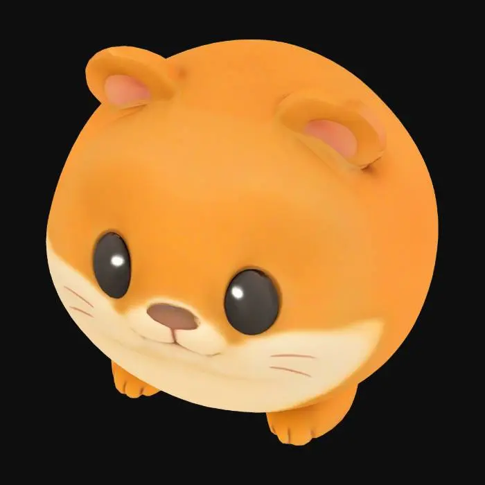 3D model for Chonky Hamster